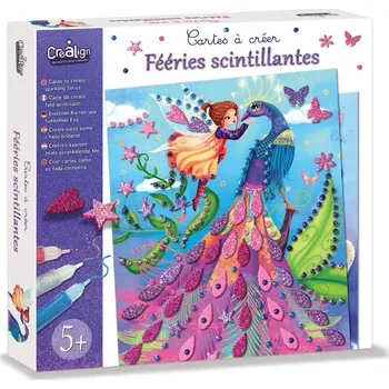 Dřevěná hračka Třpytivá mozaika Svět víl 5+