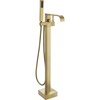 Vodovodní baterie REA Vanová baterie volně stojící, broušené zlato REA-B6522