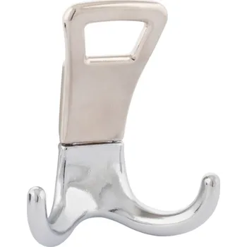 Walteco Věšák Monde II, broušený saténový nikl/chrom Množství: 5 ks