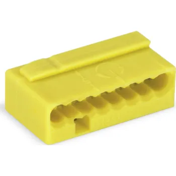 WAGO Svorka 243-508 Spojovací krabicová MICRO pro plné vodiče Max. O 0,8 mm, žlutá 243-508