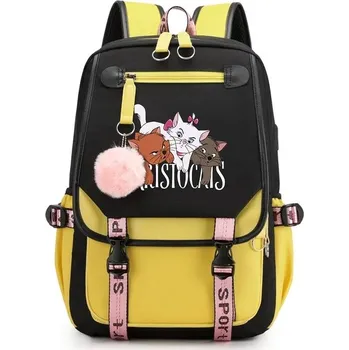 Městský batoh Disney batoh s USB nabíjením pro Notebook - 031