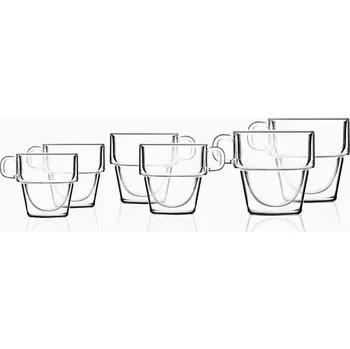 Sklenice Sada skleniček Vialli Design 6-pack 5901638727466 průhledná TSP