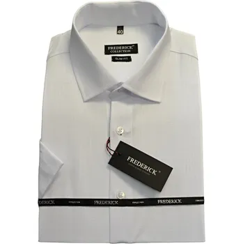 Pánská košile Pánská košile s krátkým rukávem - střih SLIM - vzor F711 - 39