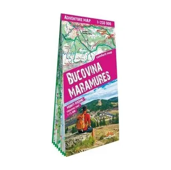 Cestování Adventure map Bucovina Maramures 1:250 000 lam - praca zbiorowa