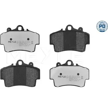Brzdový systém Sada brzdových destiček, kotoučová brzda MEYLE 025 219 3715/PD