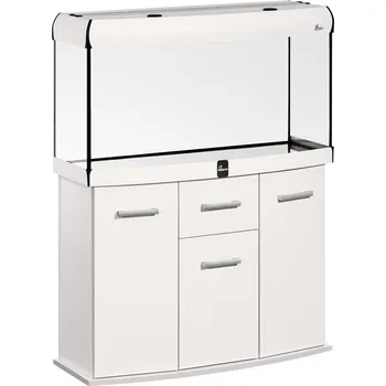 Akvárium Diversa Akvárium set SOLID 200 l vypouklý LED DIVERSA bílé