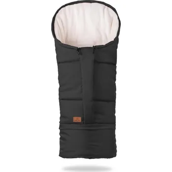 Fusak HappyBee zimní fusak Mumi 3v1 fleece, černá