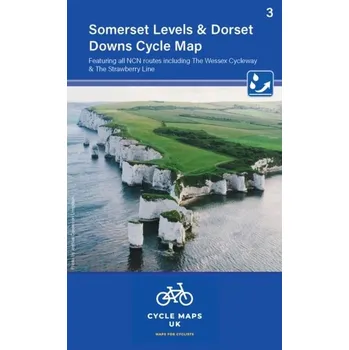Cestování Somerset Levels and Dorset Downs Cycle Map 3