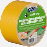 Kobercová oboustranná páska s TEXT.nosič. 50mmx10m Den Braven