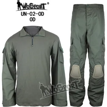 Pánská košile Wosport Bojová taktická uniforma - zelená - XXL