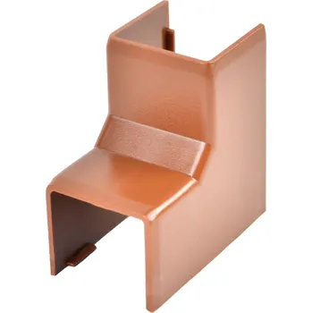 kabelová chránička KOPOS Kryt LHD 20x20 rohový vnitřní dub tmavý