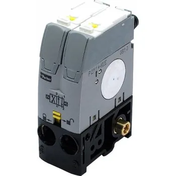 Instalatérský materiál Pneumatický ventil dvojčinný, 4/2, velikost 1, elektricky/pružina, 24VDC Parker P2M1T4EE2C