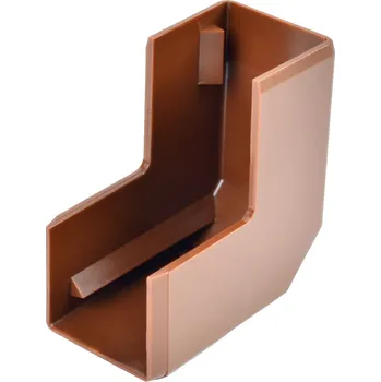 kabelová chránička KOPOS Kryt LHD 20x20 rohový vnější dub tmavý