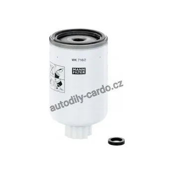 Palivový filtr Palivový filtr MANN WK716/2X (MF WK716/2X) - DENNIS