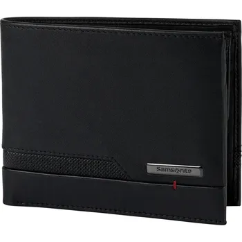 Peněženka Samsonite Pánská kožená peněženka Pro-DLX 5 SLG 015 černá 120634-1041