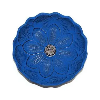 Čajovna Stojánek Iwachu litina, lotosový květ /modrý