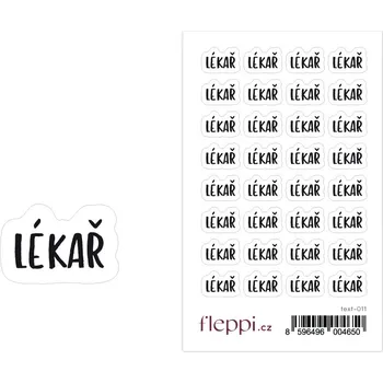 samolepka Fleppi Samolepky Lékař