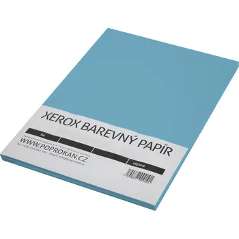 Papír pro tiskárny Barevný kancelářský papír modrá pastelová tmavá A4 160g