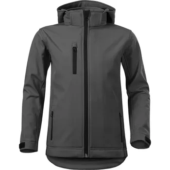 Pánské oblečení Malfini Performance Dětská softshellová bunda 535 ocelová šedá 134