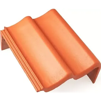 Střešní krytina Bramac Moravská taška rohová taška pultu pravá Protector PLUS cihlově červená