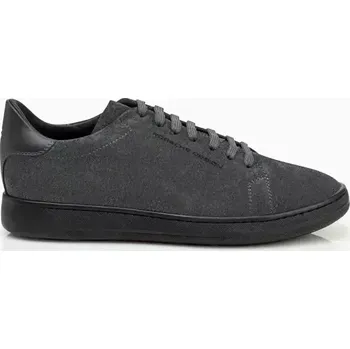 Pánská treková obuv PORSCHE DESIGN Cupsole sneakers Obuv teniska pro každodenní použití antracitově šedá (Vysoce kvalitní designové tenisky vyrobené ze semiše v minimalistickém designu.)