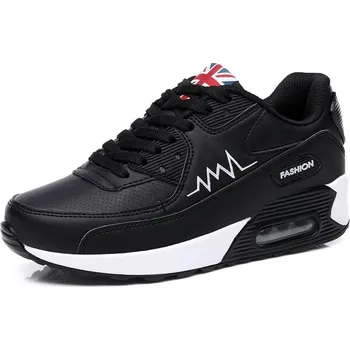 Pánské tenisky Dámské lehounké a prodyšné sportovní tenisky ve stylu "Air max" Barva: Černá, Velikost EUR: 40