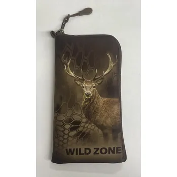 Pouzdro na mobilní telefon WILD ZONE velké 8x15cm jelen