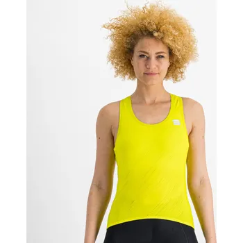 cyklistický dres SPORTFUL Cyklistické tílko - FLARE - žlutá S