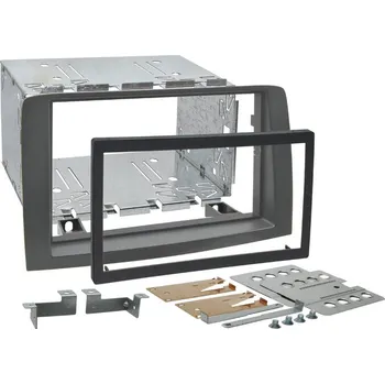 Autorádio FIAT Idea (12/2003-2011) - 2DIN instalační sada (redukce, rámeček) k montáži autorádia, barva šedá - 371540 2