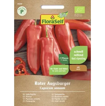 Semeno Paprika BIO Roter špičatá FloraSelf Bio