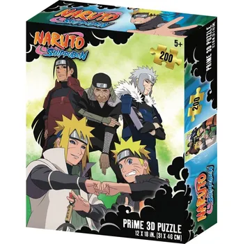 3D puzzle PRIME 3D Puzzle Naruto Shippuden 3D 200 dílků