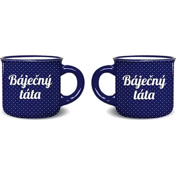 Nekupto Jmenný mini hrníček Báječný táta 100 ml