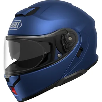 Helma na motorku Moto přilba Shoei Neotec 3 Matt Blue Metallic M