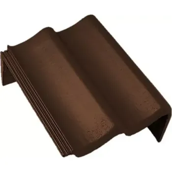 betonová krytina Bramac Moravská taška rohová taška pultu pravá Protector PLUS tmavohnědá