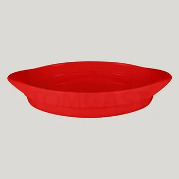 Talíř RAK Porcelain RAK Chef's Fusion pekáč oválný 37,2 x 25 cm, červený | RAK-CFOD44BRBD