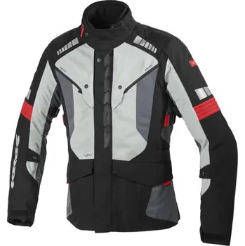 Moto bunda Bunda OUTLANDER, SPIDI (černá/šedá/červená) M