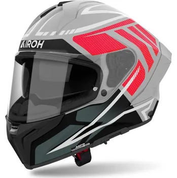 Helma na motorku Přilba MATRYX Rider, AIROH (matná červená) 2025 XL