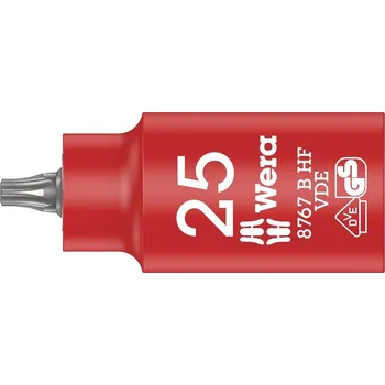 Bit 8767 B VDE HF TORX® Zyklop zástrčný nástavec, izolovaný, s přidržovací funkcí, upínací čás 3/8", TX 25 x 55 mm [05004921001]