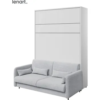 Postel Dig-net nábytek Lenart BED CONCEPT 140 x 200 cm bílá