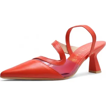 Dámské lodičky DÁMSKÉ LODIČKY HISPANITAS HV243397 ČERVENÁ Barva: Červená, Velikost: 38