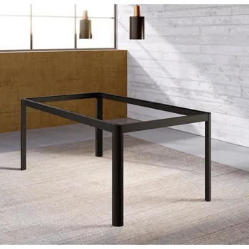 Stolová podnož Volpato Stolové nohy IN/OUT B6 750 černá matná, sada 4ks