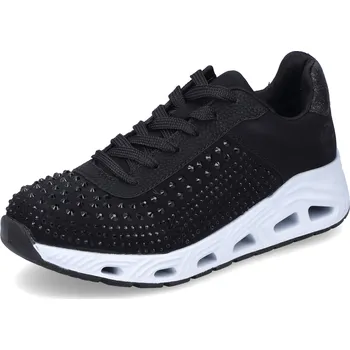 Dámské polobotky DÁMSKÉ POLOBOTKY RIEKER N5201-00 ČERNÁ Barva: Černá, Velikost: 38