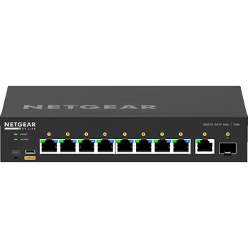 Switch NETGEAR 10PT M4250-9G1F-POE+ MANAGED SWCH GSM4210PD-100EUS