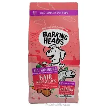 Krmivo pro psa BARKING HEADS All Hounder Hair Necessities Salmon 12kg