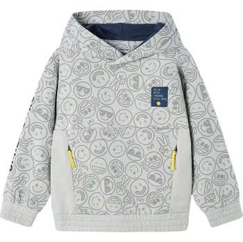 Chlapecká mikina MAYORAL chlapecká mikina Smile šedá vel. 116 cm