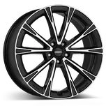 Alu disk DEZENT AR dark 7.5x19, 5x112, 57.1, ET40 Black/polished