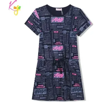 Dívčí šaty Dívčí šaty Kugo CS1070, tmavě modré