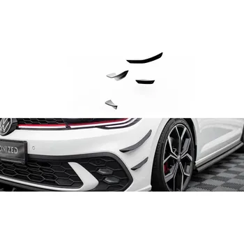 Nárazník Přední přítlačná křidélka, canards Volkswagen Polo GTI Mk6 Facelift