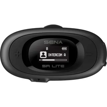 Interkom na motorku Bluetooth handsfree headset 5R LITE (dosah 0,7 km), SENA