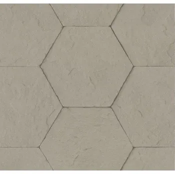 Tapeta Rasch Tapeta vliesová hexagon khaki